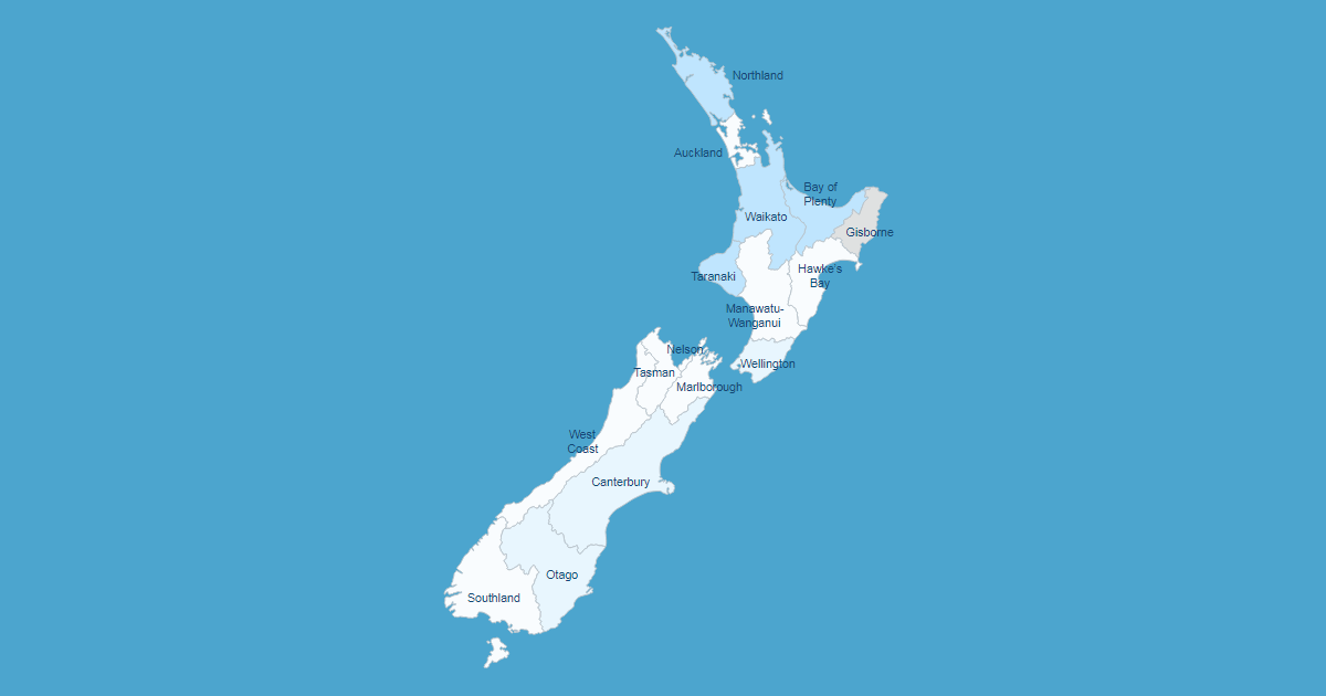 Interactive Map of New Zealand [WordPress Plugin]